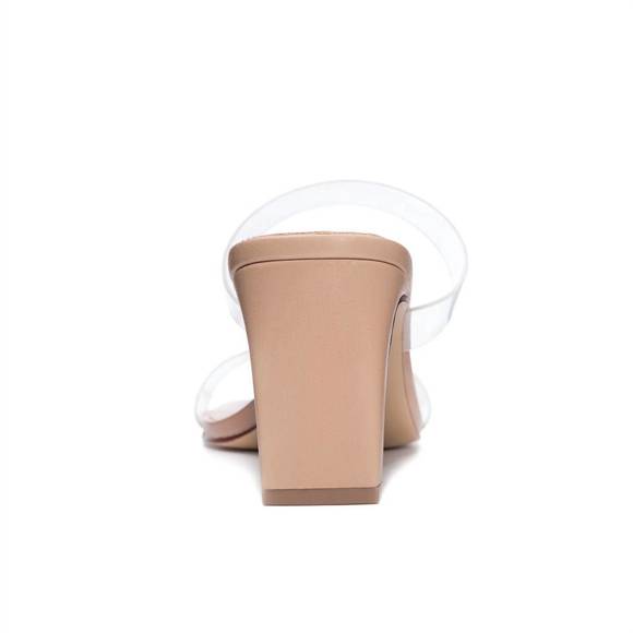 NEW CHINESE LAUNDRY simple sophistication clear sandals in clear - Picture 4 of 4